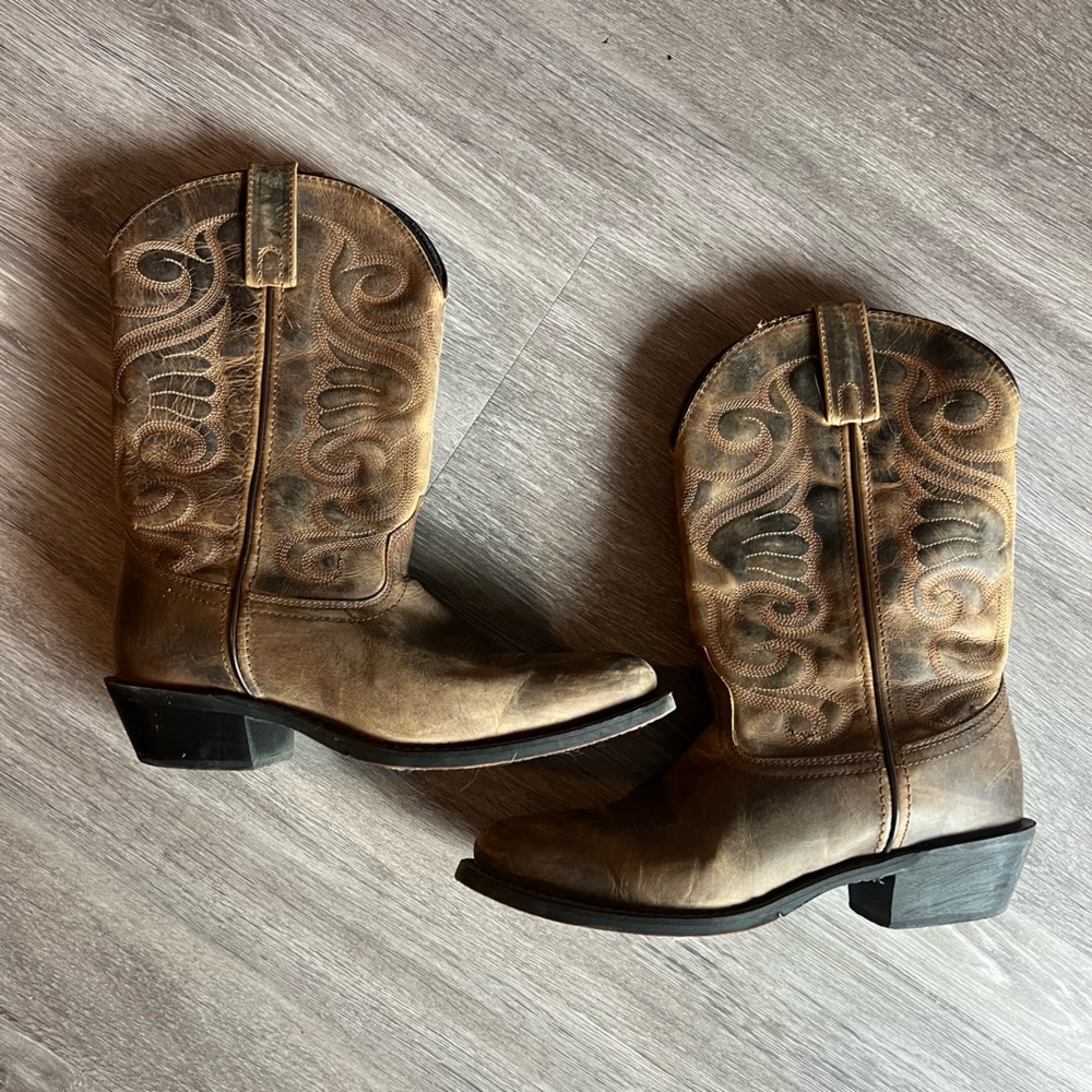 Laredo Leather Western Boots